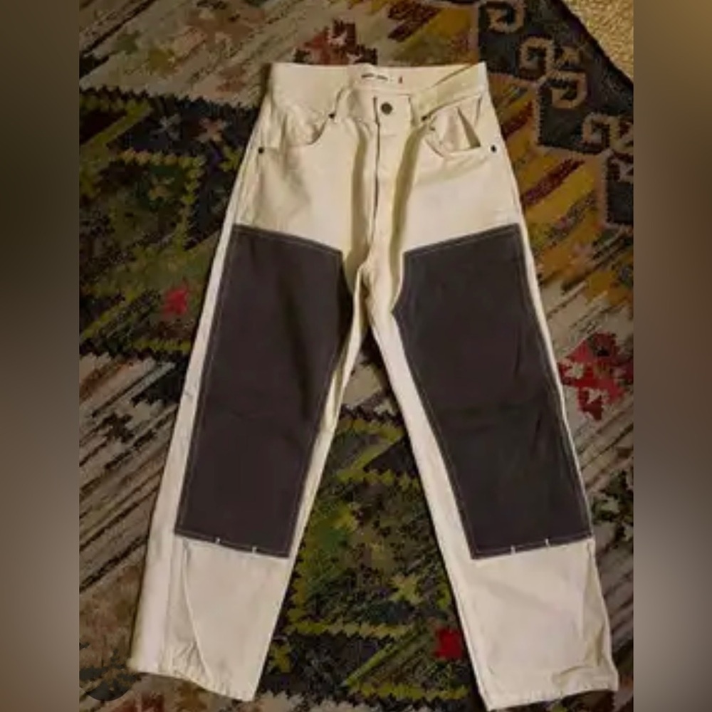 Rudy Jude cream utility jeans- sold out